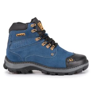 Bota Adventure Masculina em Couro Legitimo 800 Azul