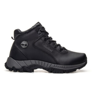 Bota Adventure em Couro Atlantic Preto Napa