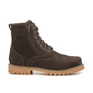 BOTA ADVENTURE EM COURO GUI CAFÉ
