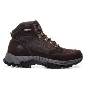 BOTA ADVENTURE EM COURO OLD CAFÉ NOBUCK