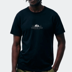 CAMISETA ALGODÃO REGULAR TIMBER 5000 THREE 3 PRETO