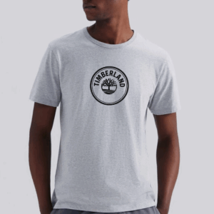 CAMISETA ALGODÃO REGULAR TIMBER 4000 REDONDO TIMBER CINZA